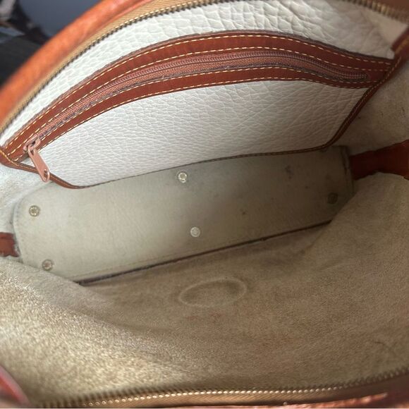 Vintage Dooney & Bourke All Weather Leather Handbag Shoulder Hobo Bag Purse - Picture 12 of 14